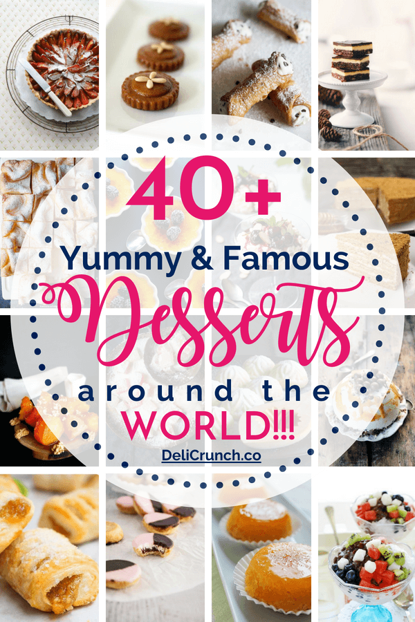 famous desserts around the worlds