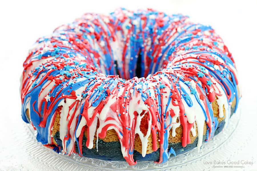 4th of july desserts firecracker cake - red white and blue recipes #desserts #4thofjuly #fourthofjuly #patrioticfood #recipes #food #cakes #cupcakes #americanflagdesserts #cookies #icecream #pies #fruitpizza #marshmallows #popcorn #donuts #sweets #treats #snacks