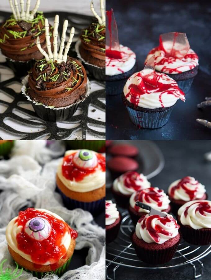 10 Scary Halloween Cupcake Ideas That are So Spooky!