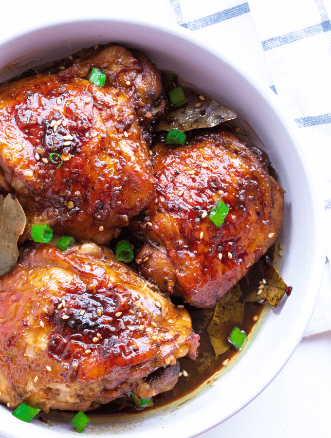 Chicken Adobo Recipe from Delicrunchco