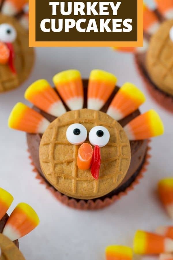 KIT KAT® Turkey Cupcakes Recipe