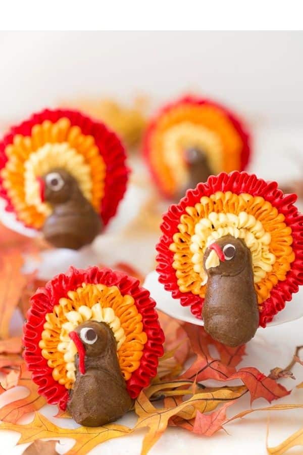 25 Easy Turkey Cupcake Ideas You Can Make For Thanksgiving