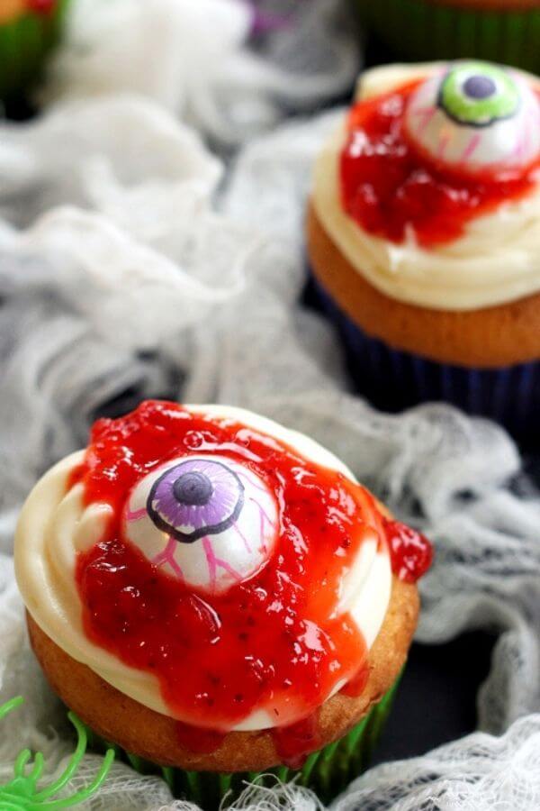 scary halloween cupcake ideas