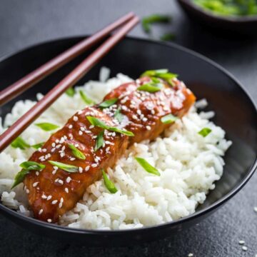 honey garlic salmon