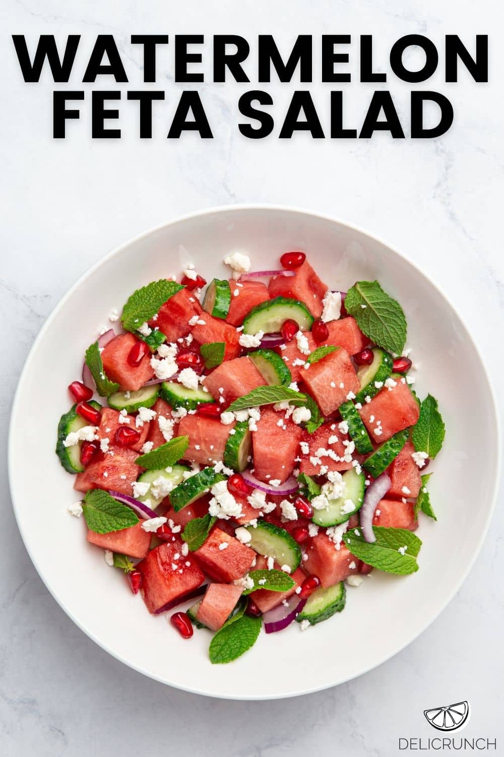 watermelon feta salad by delicrunch recipes