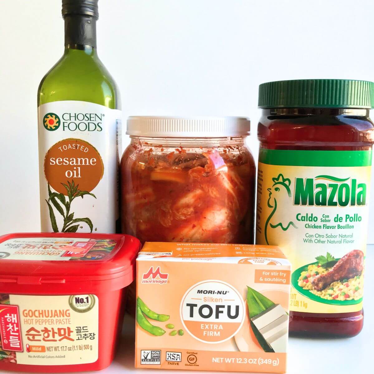 kimchi stew ingredients