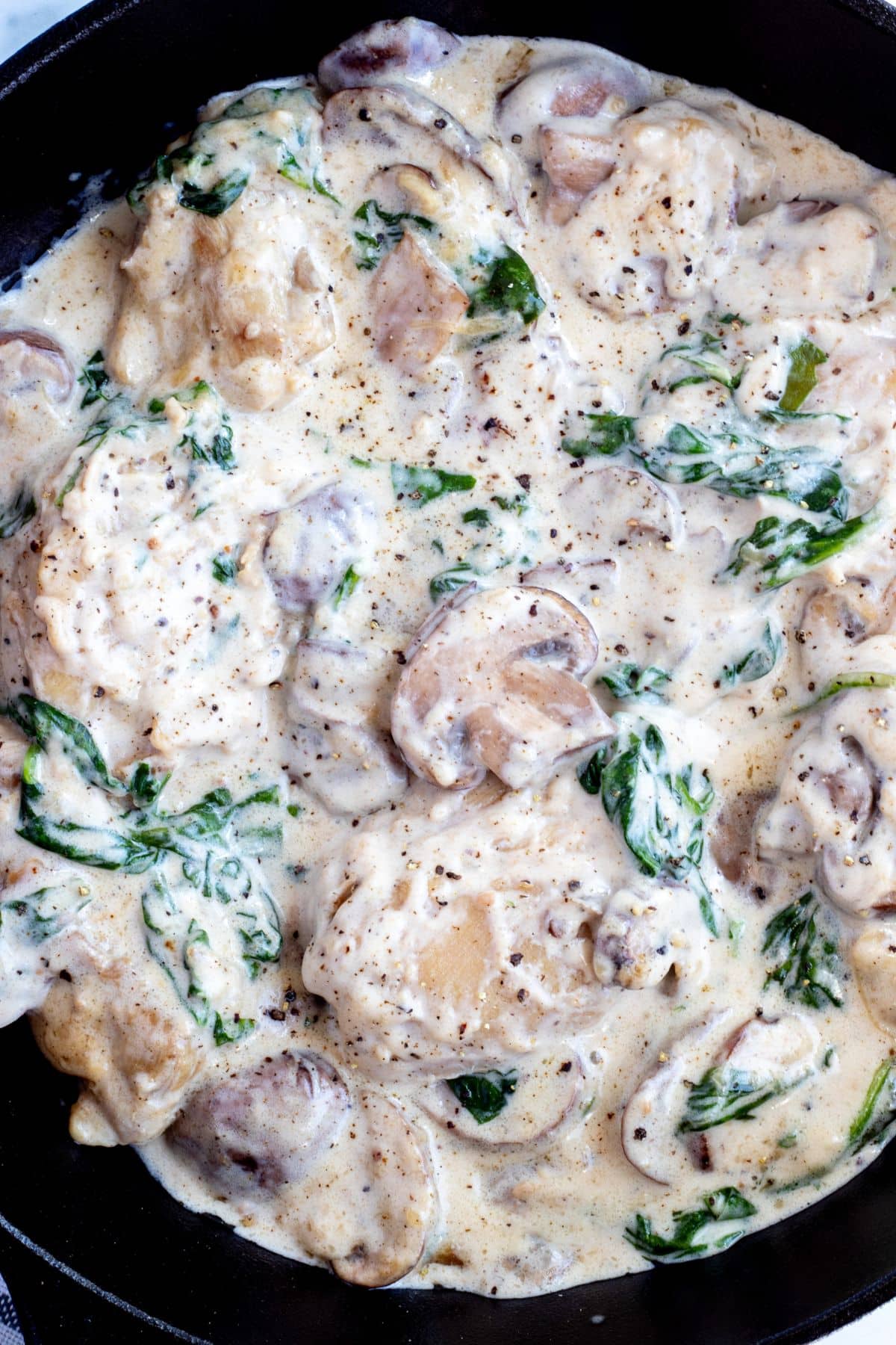 creamy chicken mushroom