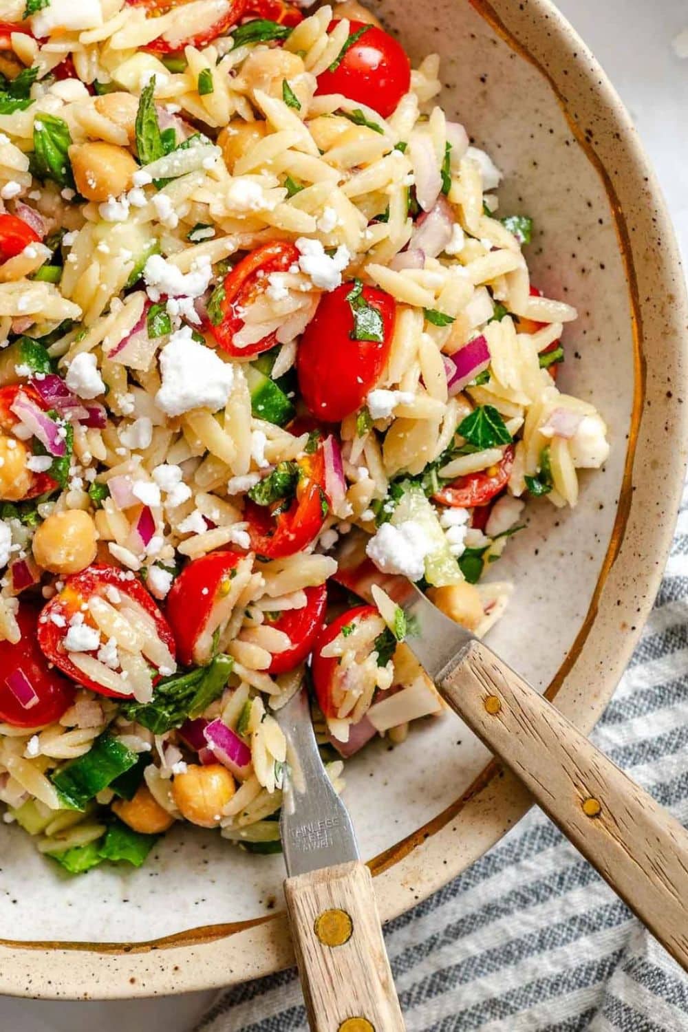 summer orzo salad
