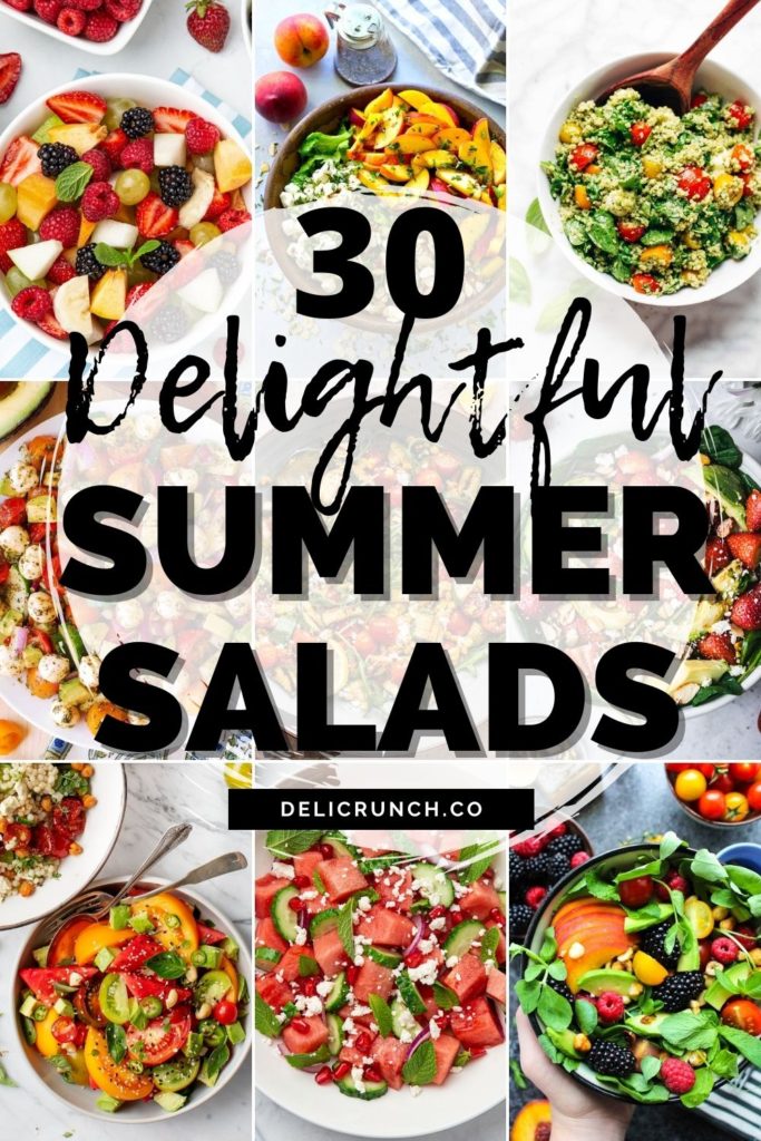colorful summer salad recipes