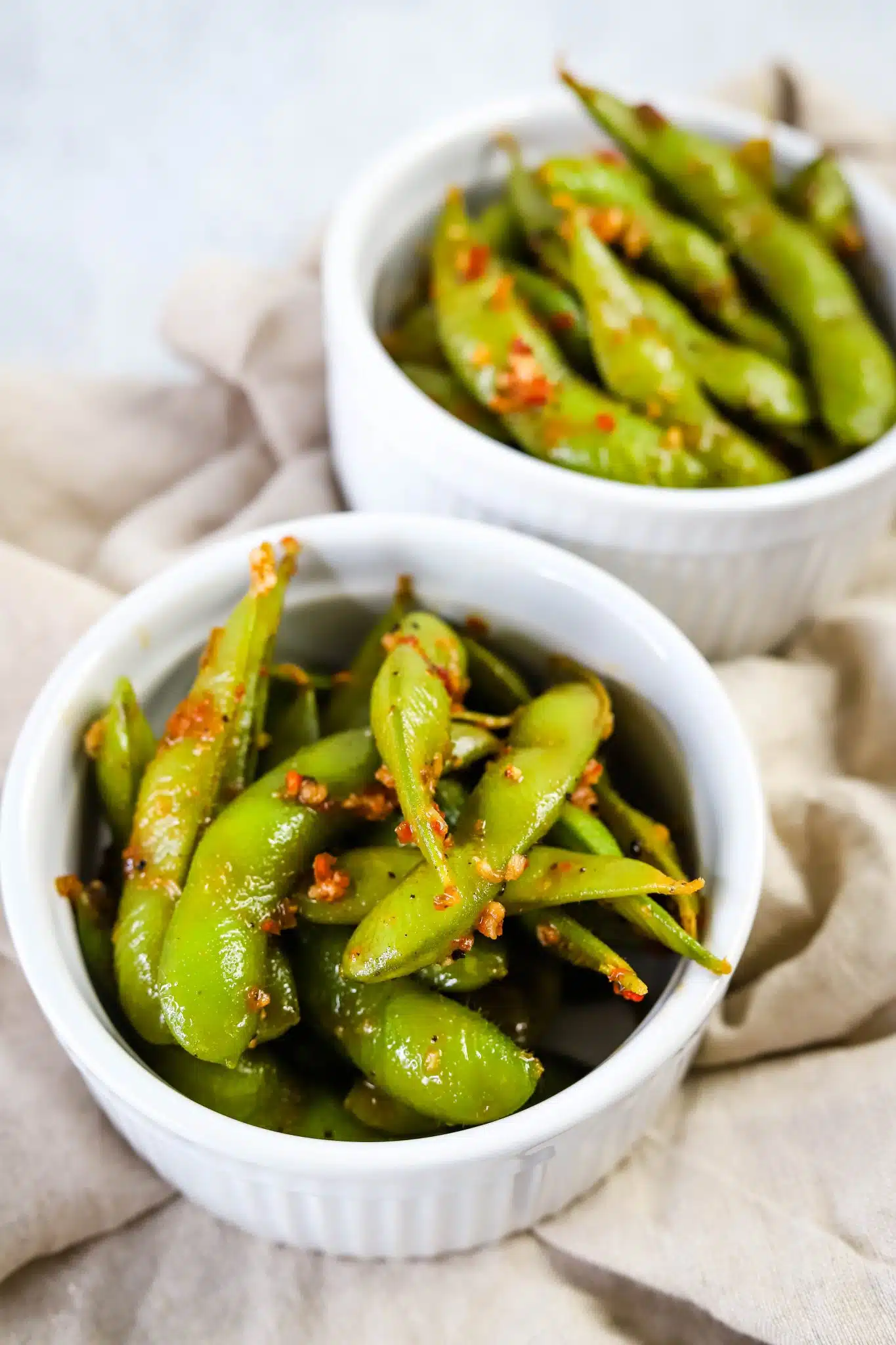 spicy edamame