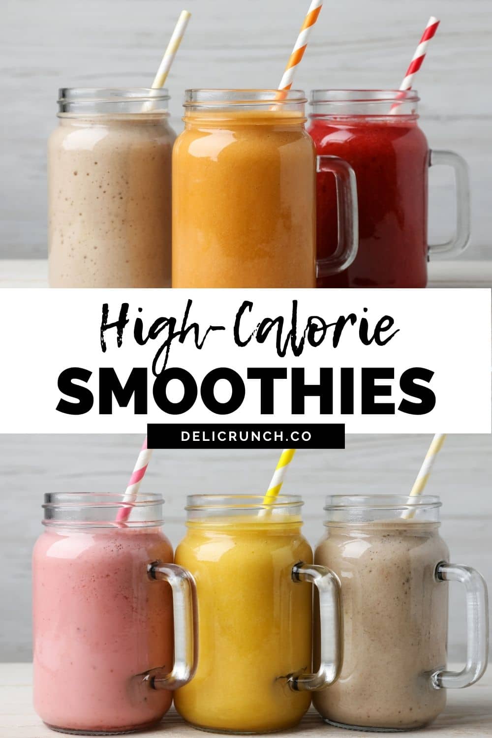 delicious high calorie smoothies with 500 to 1000 calories
