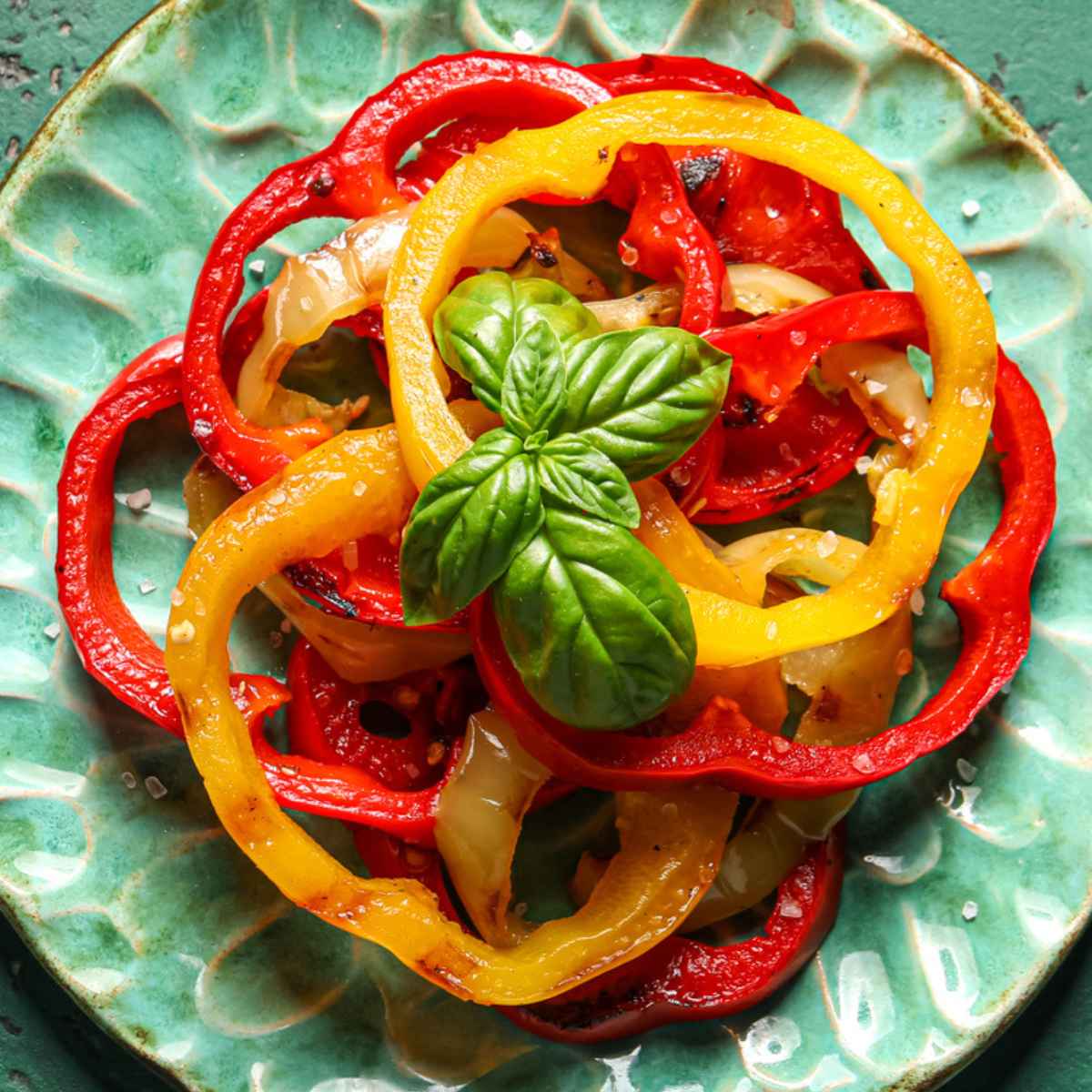 bell pepper ring slices