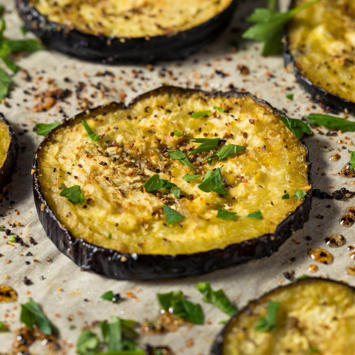 Oven Roasted Eggplant