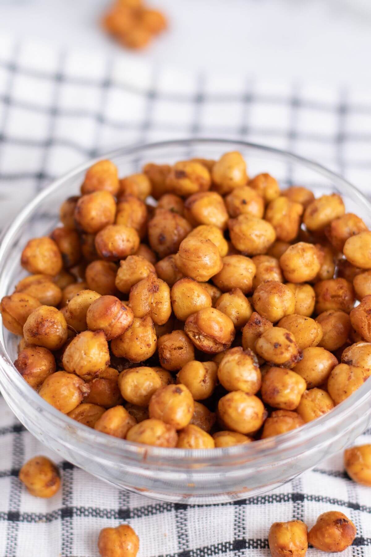 air fried chickpeas