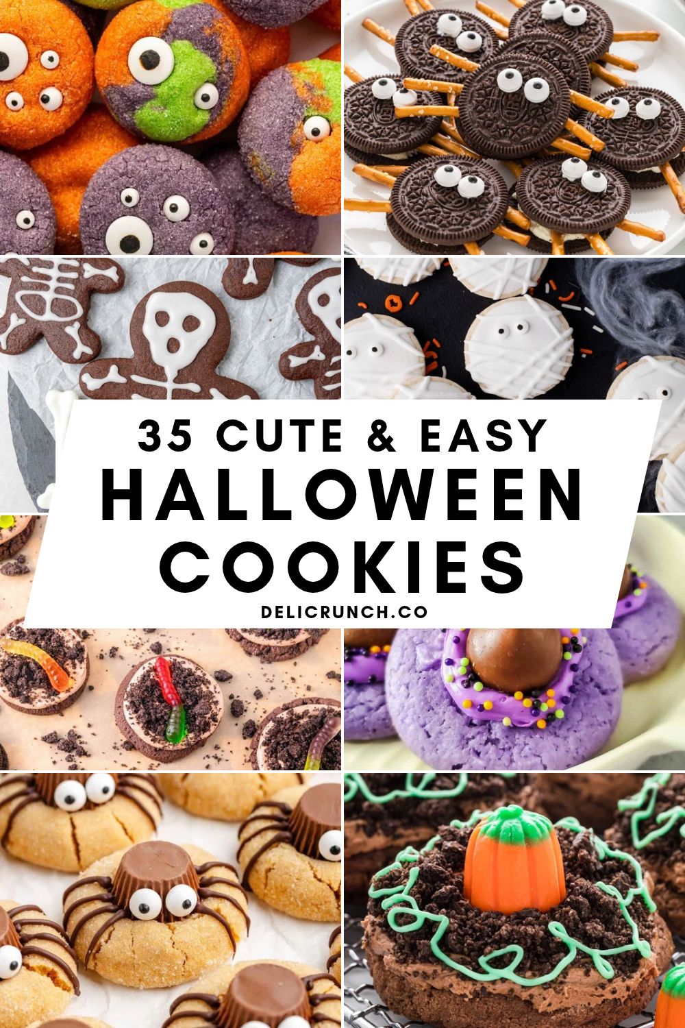 cute and easy to make Halloween Cookies